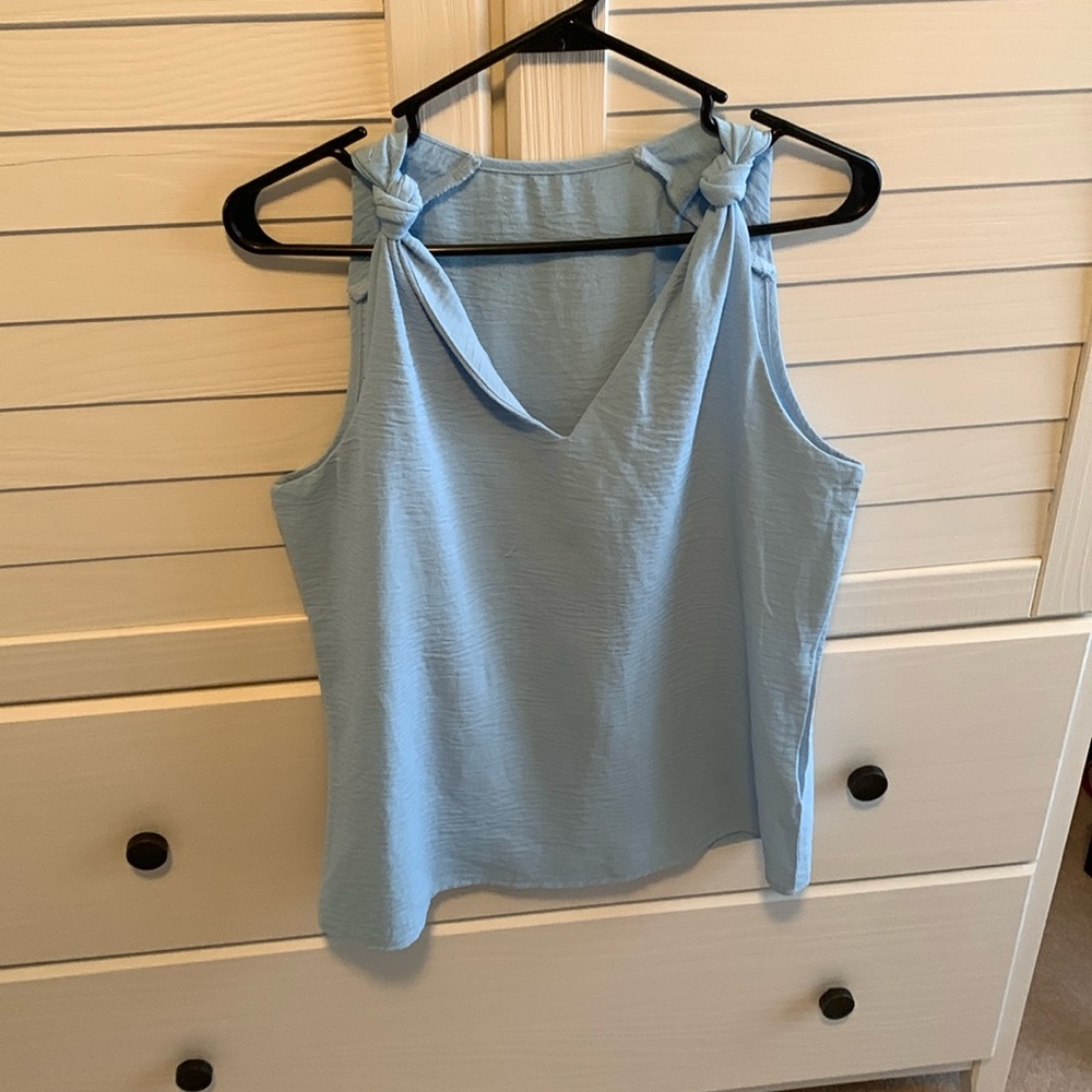 Baby Blue Tank Top